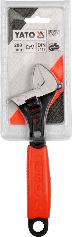 Cattara Klíč nastavitelný 200 mm CrV Cattara Klíč nastavitelný 200 mm CrV