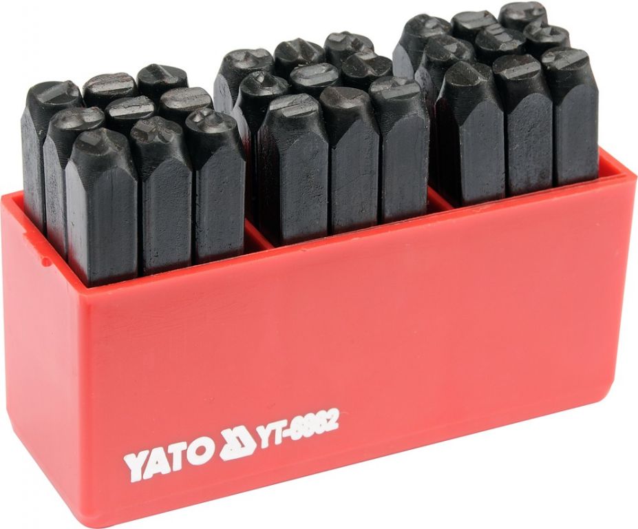 Razidla písmenková 6 mm 27 ks Razidla písmenková 6 mm 27 ks