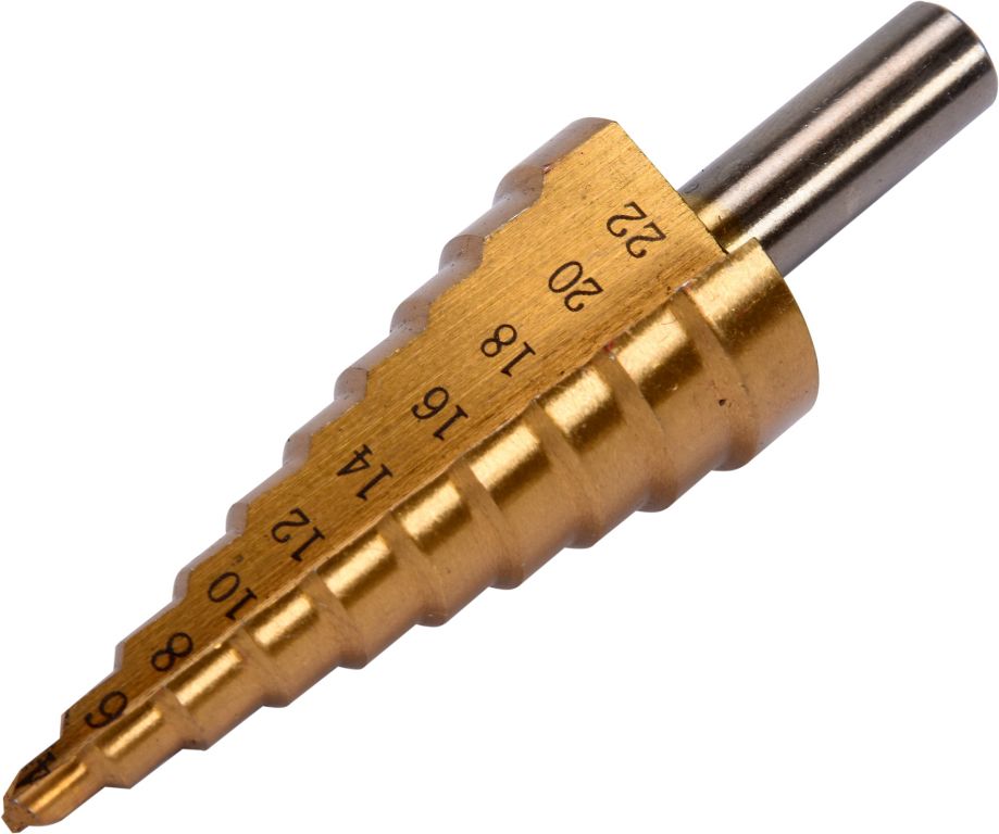 Stupňovitý kuželový vrták 4-22mm - Obrázek 2