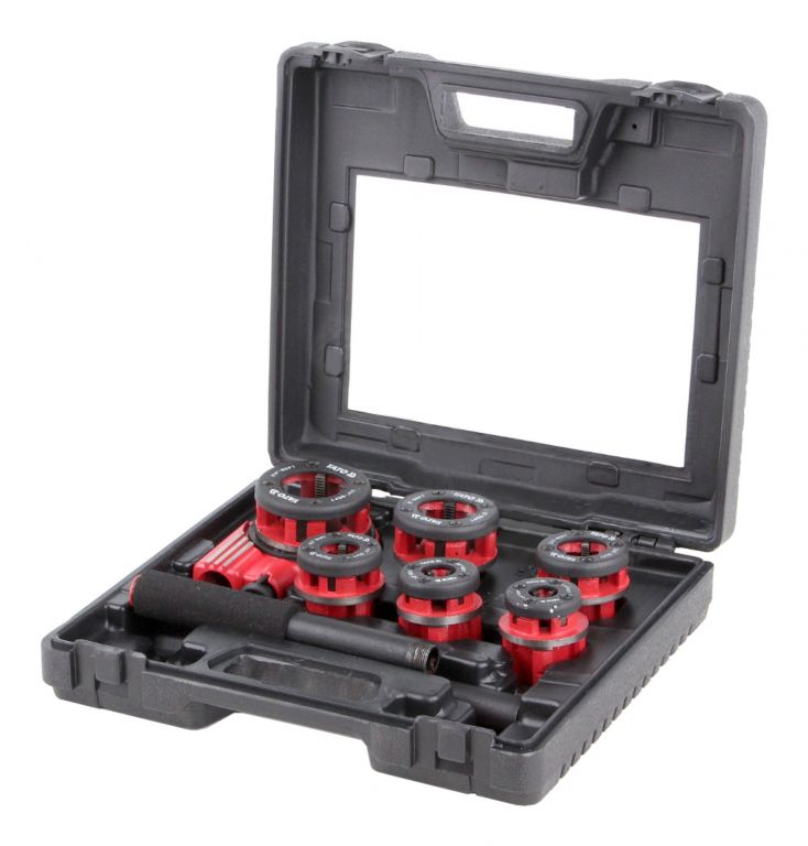 Sada závitníků na trubky 7 ks 9Cr2 Sada závitníků na trubky 7 ks 9Cr2