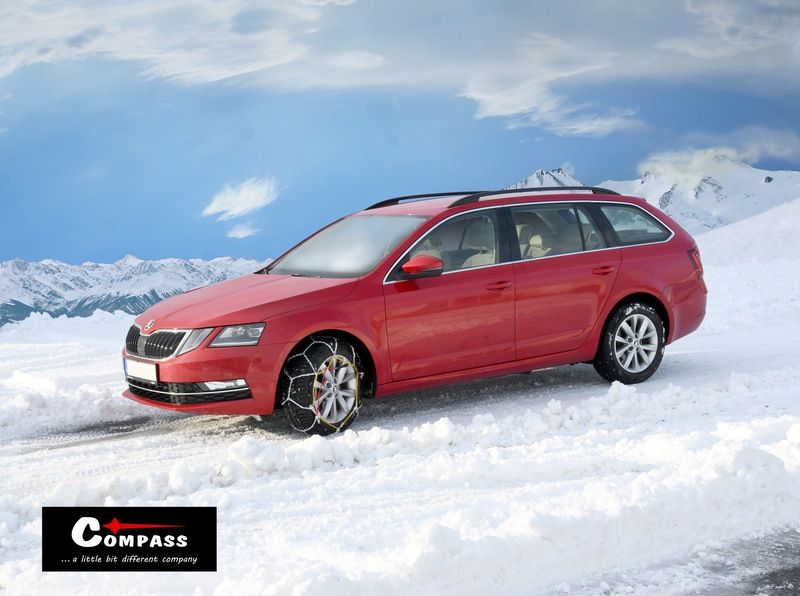 Compass Sněhové řetězy, Winter önorm, X90 nylon bag - Obrázek 2