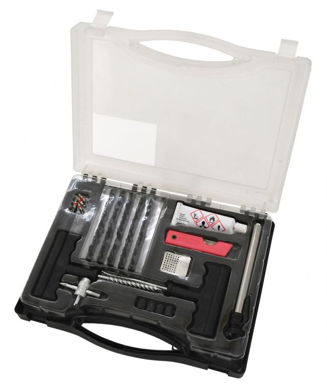 Compass 88447 Sada na opravu defektu pneumatiky, 45 dílů Compass 88447 Sada na opravu defektu pneumatiky, 45 dílů