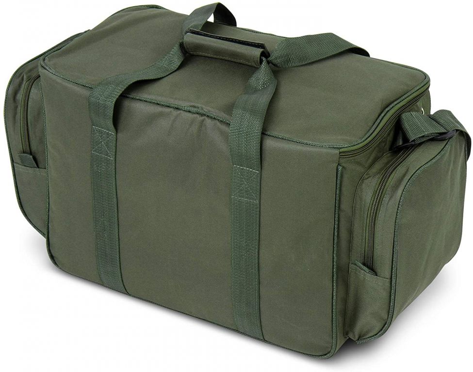 74818 Vodotěsná rybářská taška zelená, 56×31×30 cm, 600D polyester - Obrázek 2