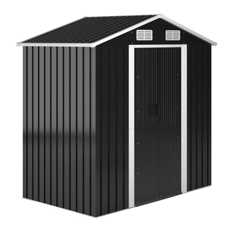 Jago Zahradní domek na nářadí, antracit, 182 x 186 x 118 cm Jago Zahradní domek na nářadí, antracit, 182 x 186 x 118 cm