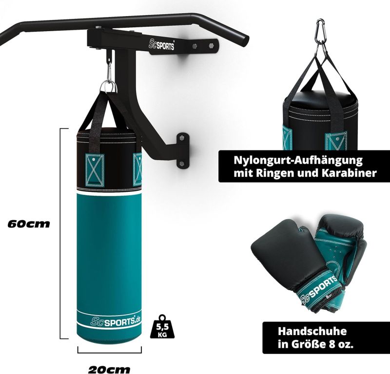 ScSPORTS Junior Boxer: kompletní sada pro mladé boxery - Obrázek 2