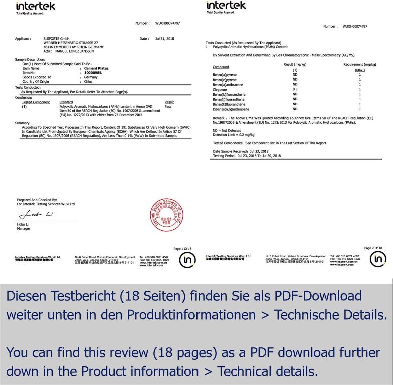 ScSPORTS Sada zátěžových kotoučů, 2 x 2,5 kg - Obrázek 2