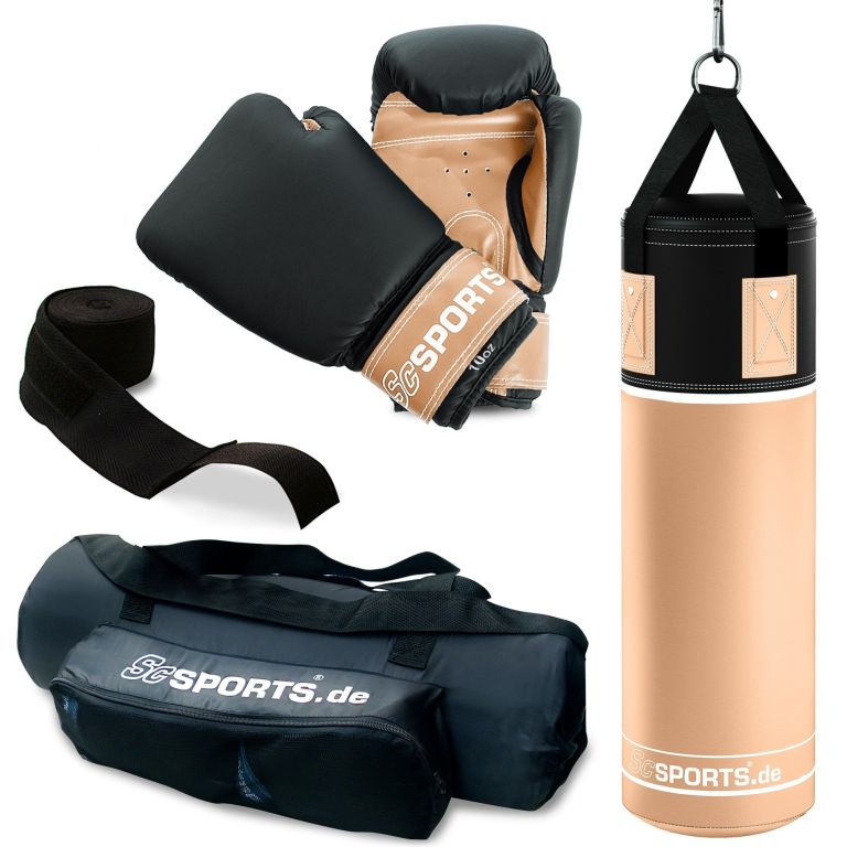 Boxovací set ScSPORTS® s boxovacím pytlem a příslušenstvím Boxovací set ScSPORTS® s boxovacím pytlem a příslušenstvím