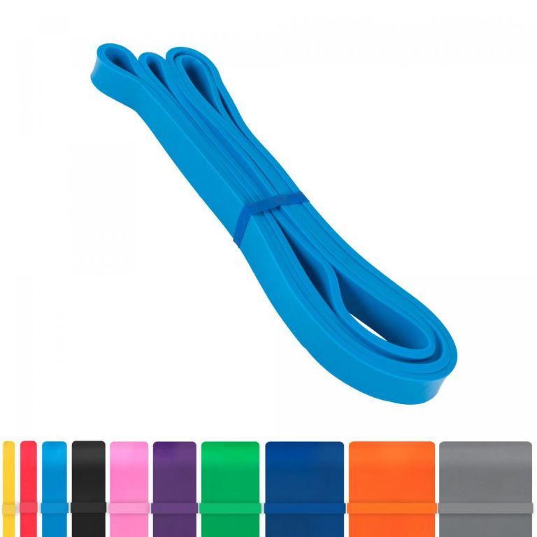 Gorilla Sports Odporová guma 19 mm, modrá Gorilla Sports Odporová guma 19 mm, modrá