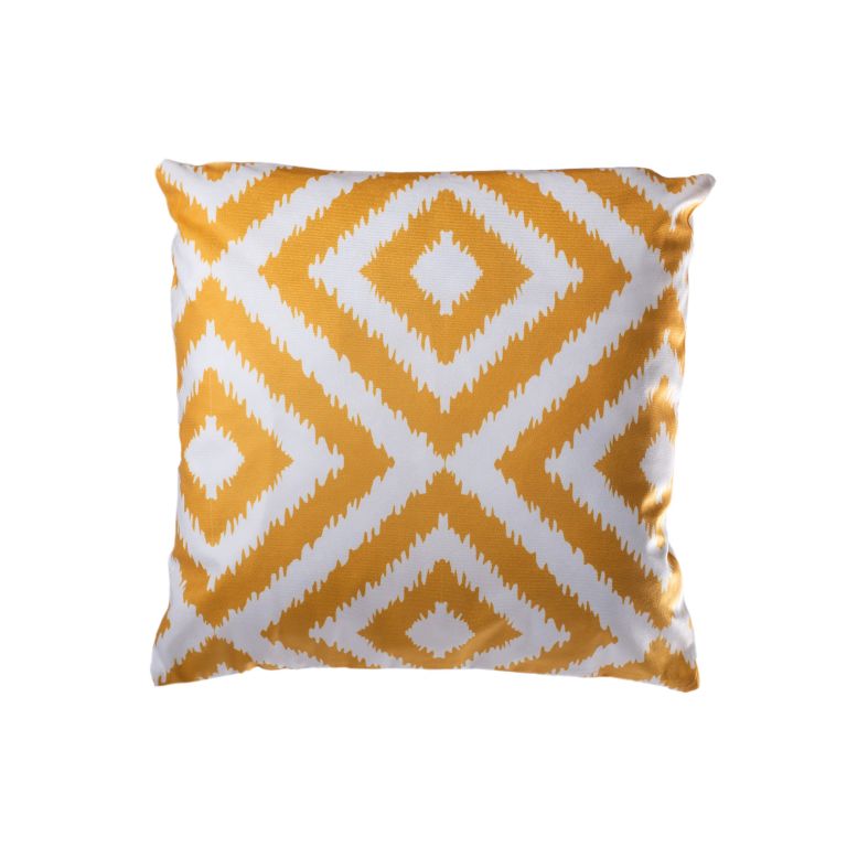 JAHU Povlak na polštář Aztek , 45 x 45 cm, světle žlutá JAHU Povlak na polštář Aztek , 45 x 45 cm, světle žlutá