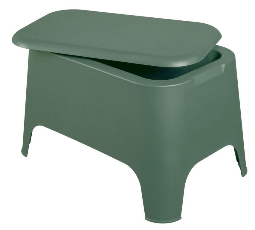 PETRA plastový stůl + box, avokádově zelená PETRA plastový stůl + box, avokádově zelená