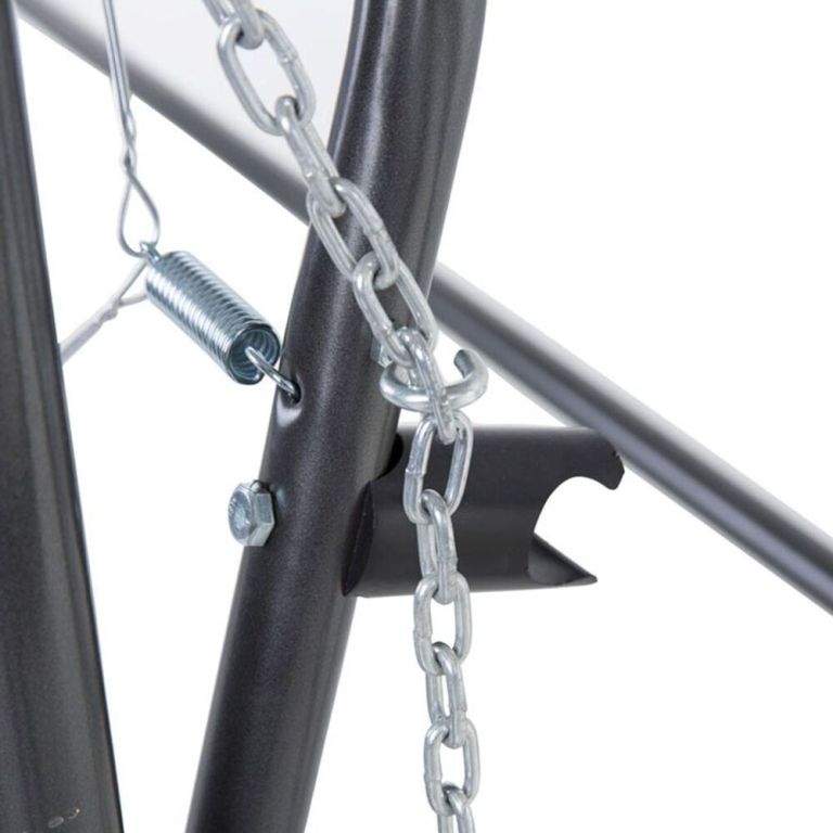 CELEBES zahradní houpačka kovová, antracit - Obrázek 2