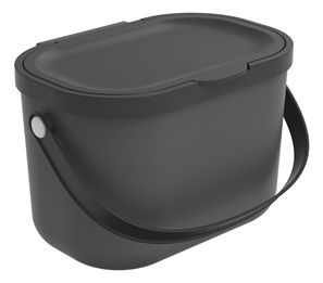 ALBULA závěsný koš 3,2L, antracit ALBULA závěsný koš 3,2L, antracit