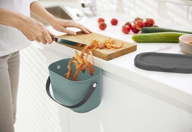 ALBULA závěsný koš, 3,2 L, zelená - Obrázek 2