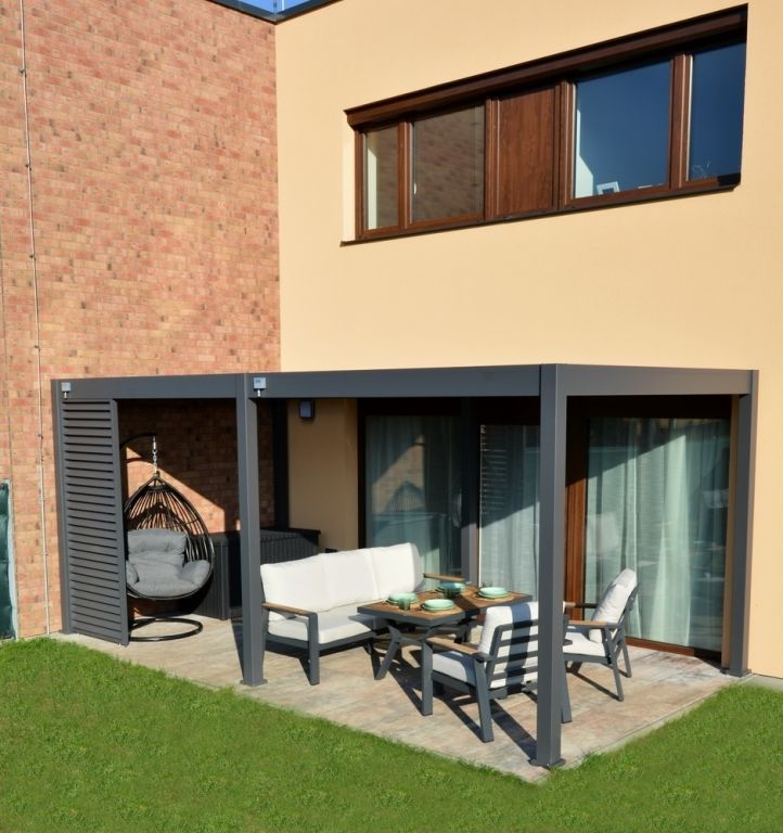 ROTTERDAM jídelní hliníkový stůl 138 x 80 cm - Obrázek 2