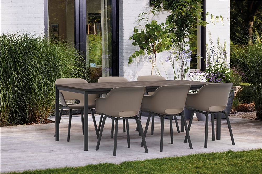 PORTO Zahradní stůl 200 cm, walnut - Obrázek 2