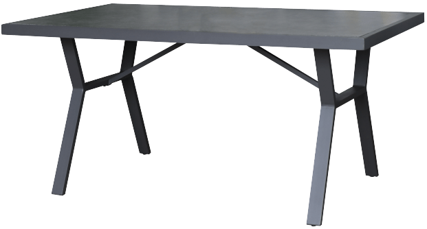 SIBIU hliníkový stůl 140 x 80 cm, grafit SIBIU hliníkový stůl 140 x 80 cm, grafit