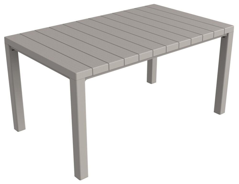 DAVIDE plastový stůl , šedá DAVIDE plastový stůl , šedá