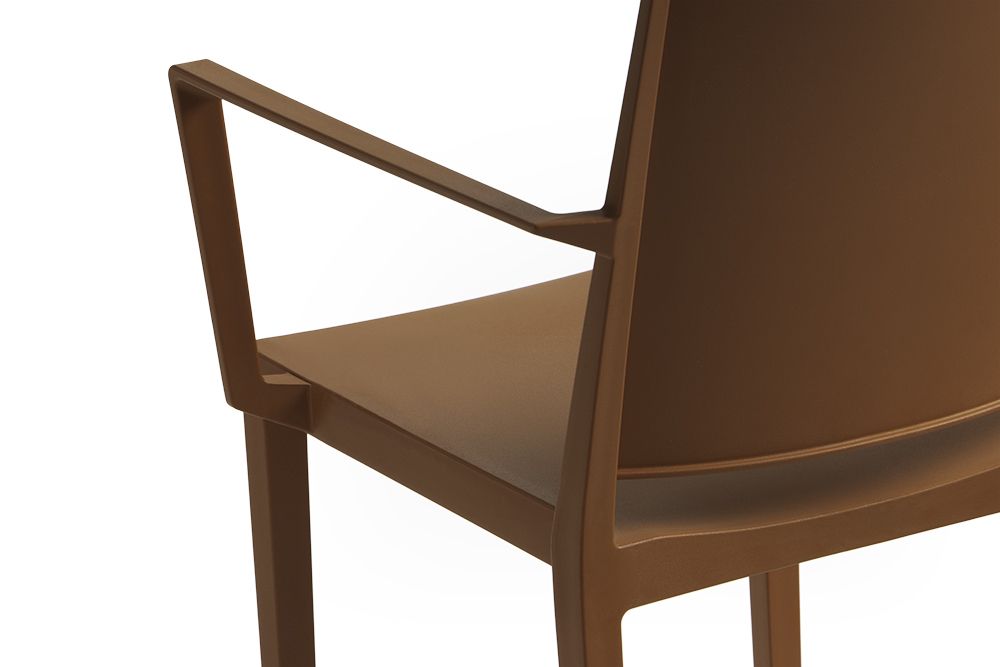 91040 Křeslo MOSK ARMCHAIR, cihlová, 82 x 57 x 56 cm - Obrázek 2