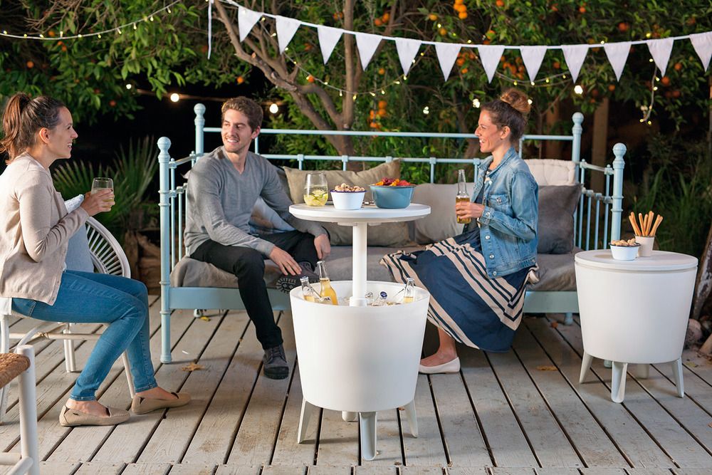 Keter 91127 Cool bar ILLUMINATED, bílý - Obrázek 2