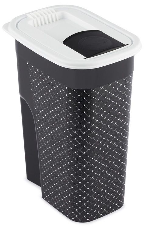 91268 Rotho Kontejner na krmivo Flo, černý 91268 Rotho Kontejner na krmivo Flo, černý