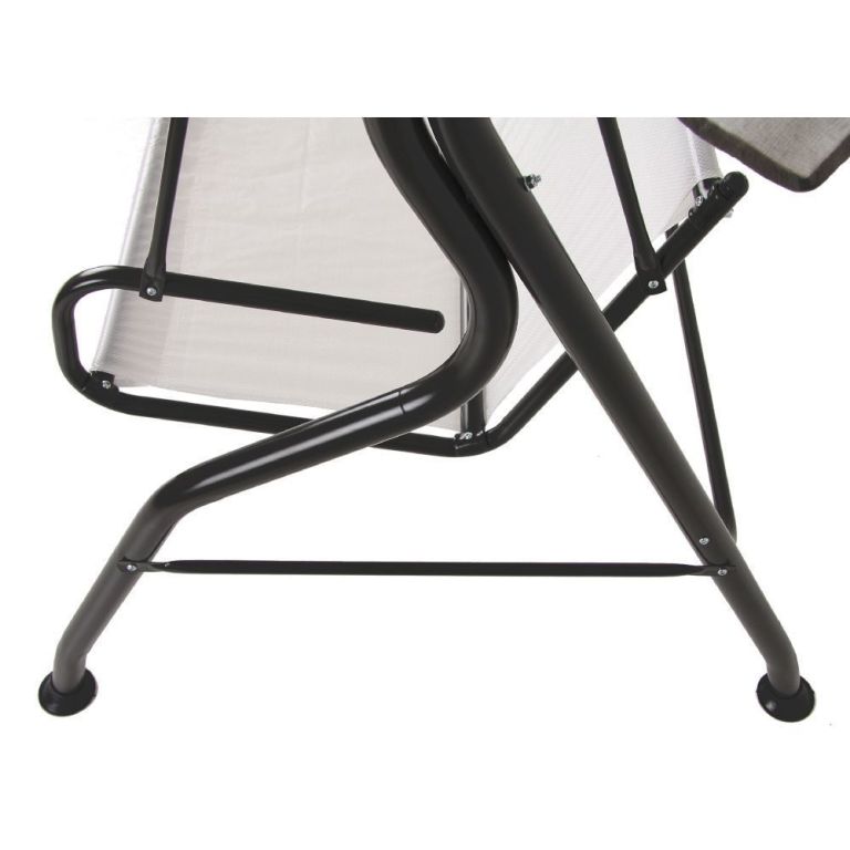 LUNA kovová zahradní houpačka, vlnky - Obrázek 2