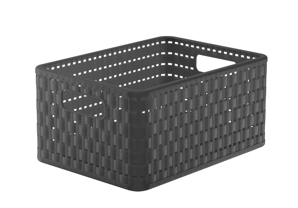 Rotho 92224 ROTHO Úložný box COUNTRY, 11 L, antracit Rotho 92224 ROTHO Úložný box COUNTRY, 11 L, antracit