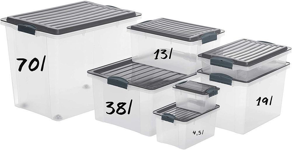 ECO COMPACT úložný box 38l, cappuccino - Obrázek 2