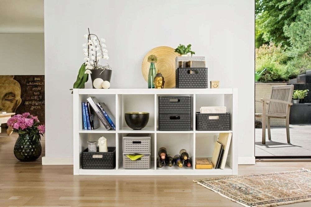 Rotho 92298 ROTHO Úložný box COUNTRY 4 l, bílý - Obrázek 2