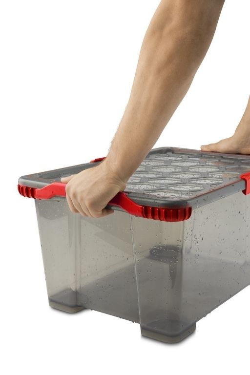 Rotho 92317 ROTHO Úložný box s víkem EVO TOTAL 15 L, plast - Obrázek 2