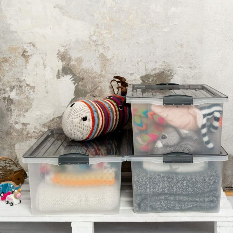 Rojaplast 93633 COMPACT úložný box, 38L, růžový - Obrázek 2