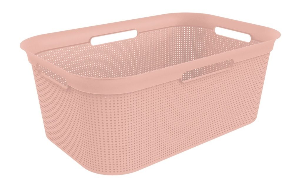 Koš na čisté prádlo BRISEN, 41 L, růžová Koš na čisté prádlo BRISEN, 41 L, růžová