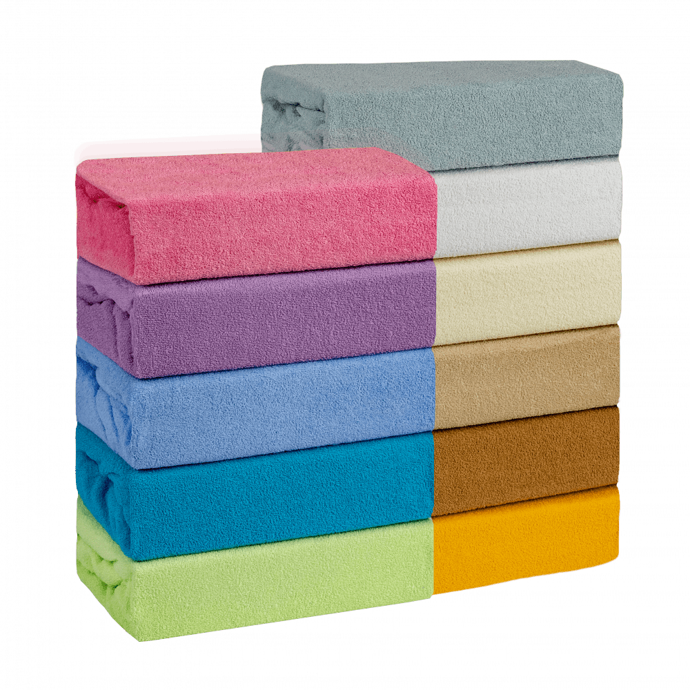 Kvalitex Froté prostěradlo dětské 60x120cm sytě žluté - Obrázek 2