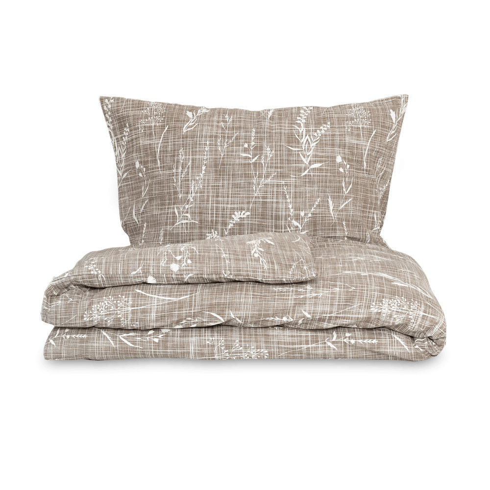 Kvalitex Flanelové povlečení 140×200, 70x90cm PODZIM béžový Kvalitex Flanelové povlečení 140×200, 70x90cm PODZIM béžový