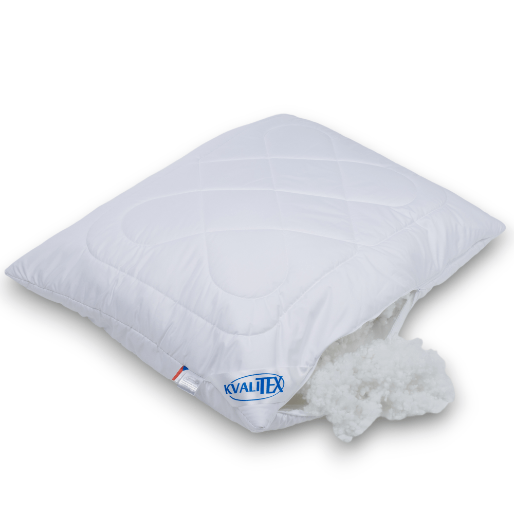 Kvalitex Polštář kuličkový Luxus plus zip 70x90cm 900g bílý - Obrázek 2