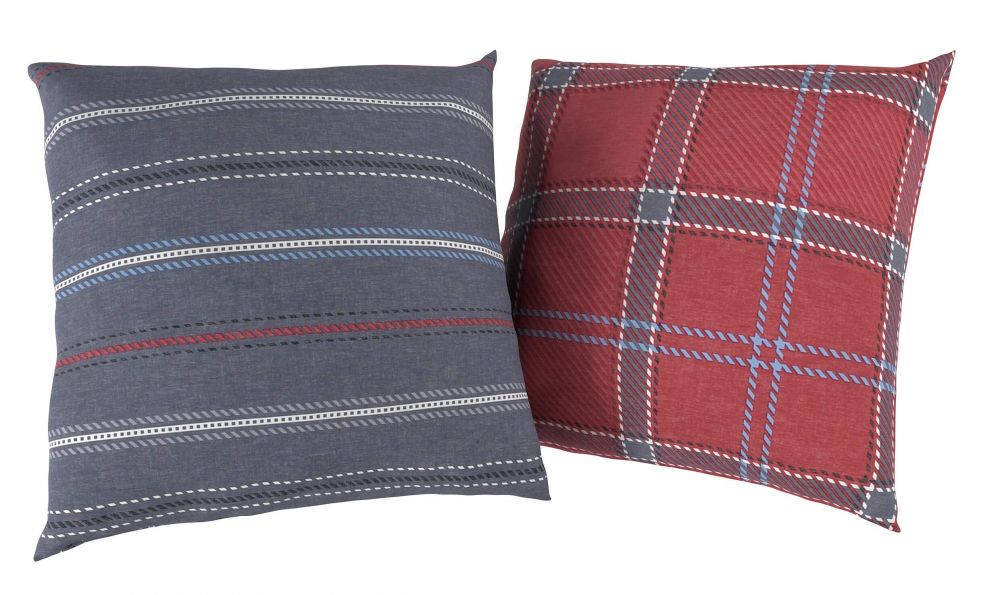 Kvalitex Sada 2 povlaků na polštář bavlna CAMPUS šedé Abmessungen der Kopfkissenbezüge: 40x40cm - Obrázek 2