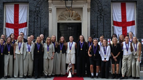 England victory parade: followers to hitch Lionesses in London after Euro 2025 triumph – stay | England ladies’s soccer group England victory parade: followers to hitch Lionesses in London after Euro 2025 triumph – stay | England ladies’s soccer group