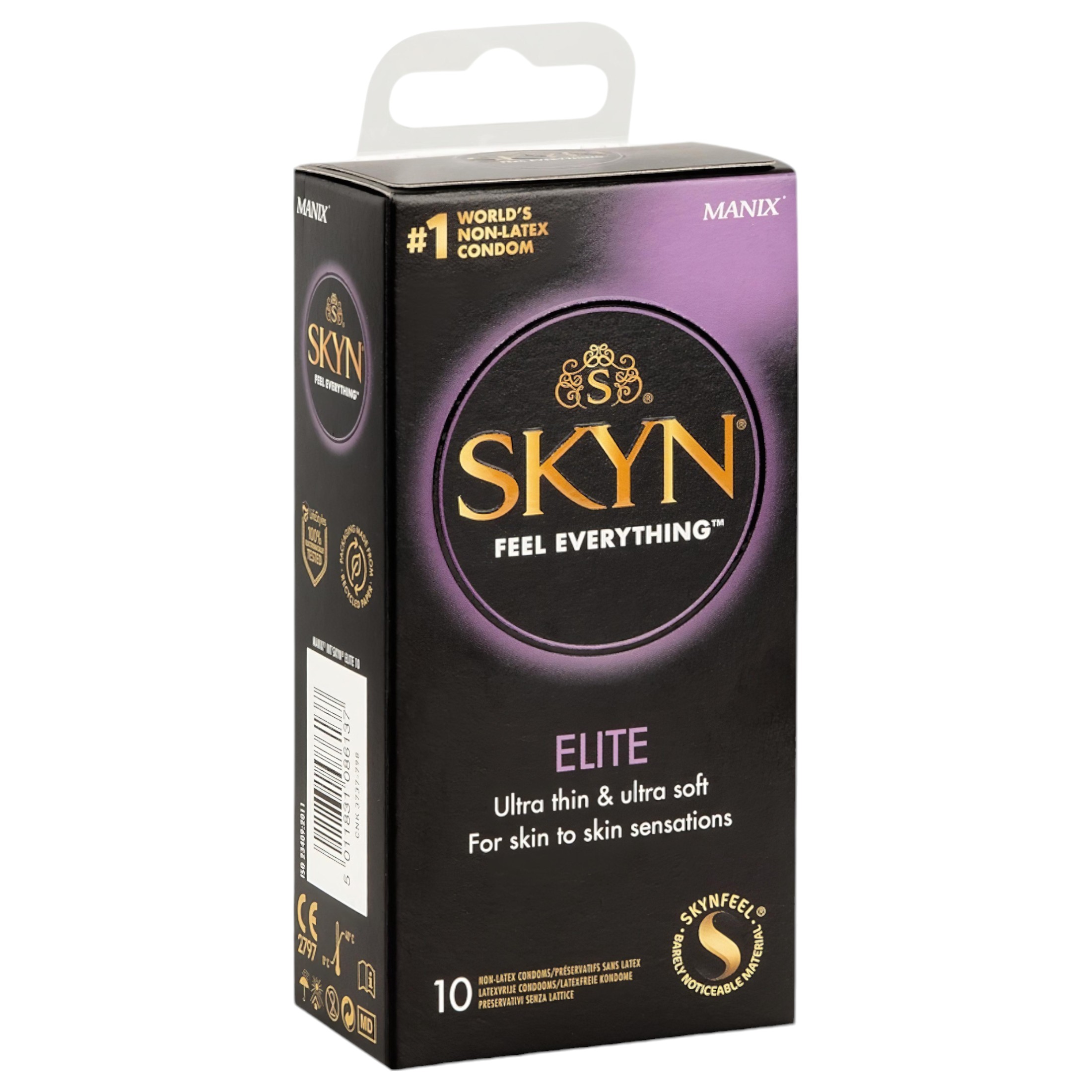 Manix SKYN Elite – ultra vékony latexmentes óvszer (10db)