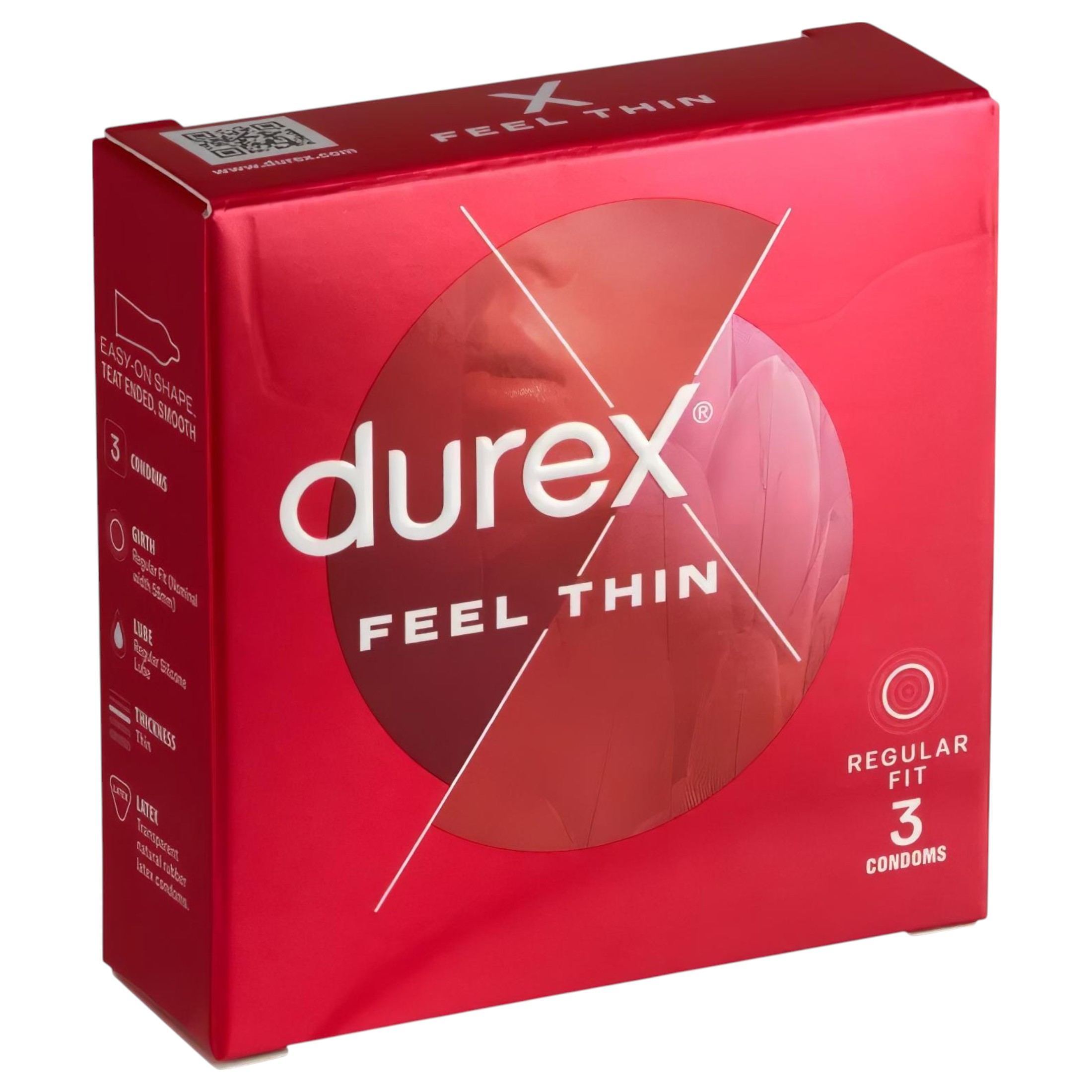 Durex Feel Thin – élethű érzés óvszer (3db)