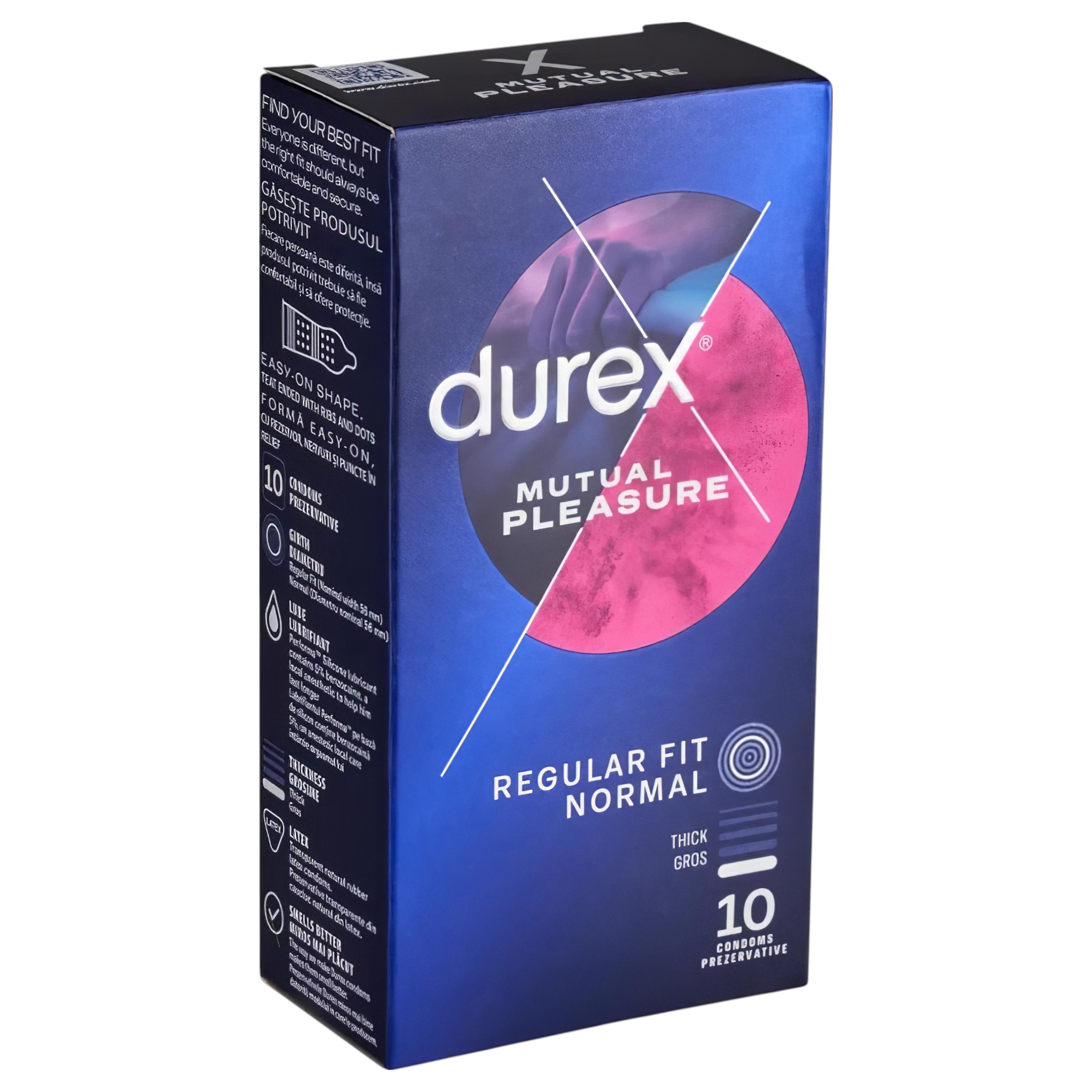Durex Mutual Pleasure – késleltető óvszer (10db)