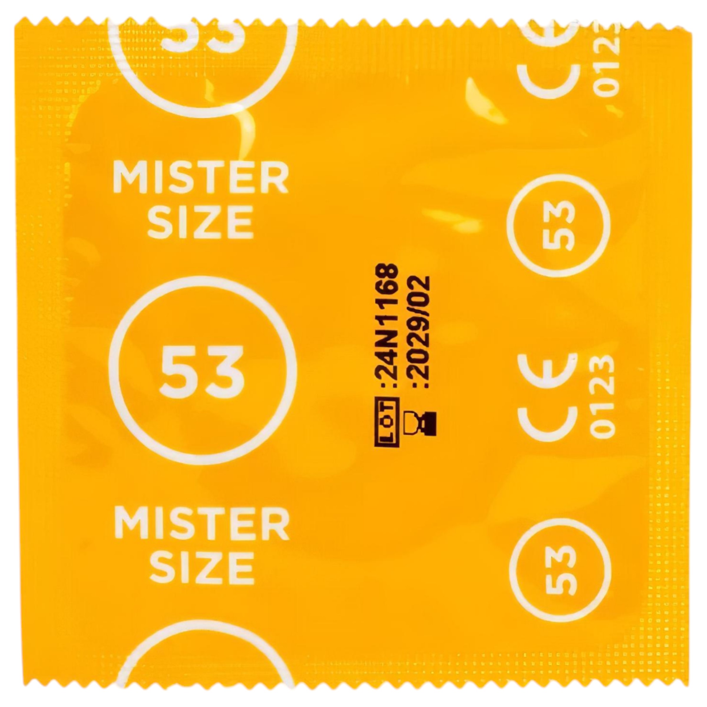 Mister Size óvszer Tesztcsomag Péniszmérővel – 3db