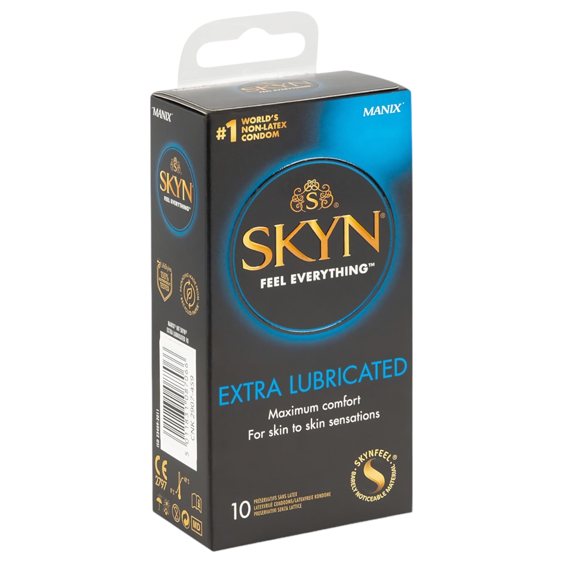 Manix Skyn – ultra vékony, latexmentes óvszer (10db)