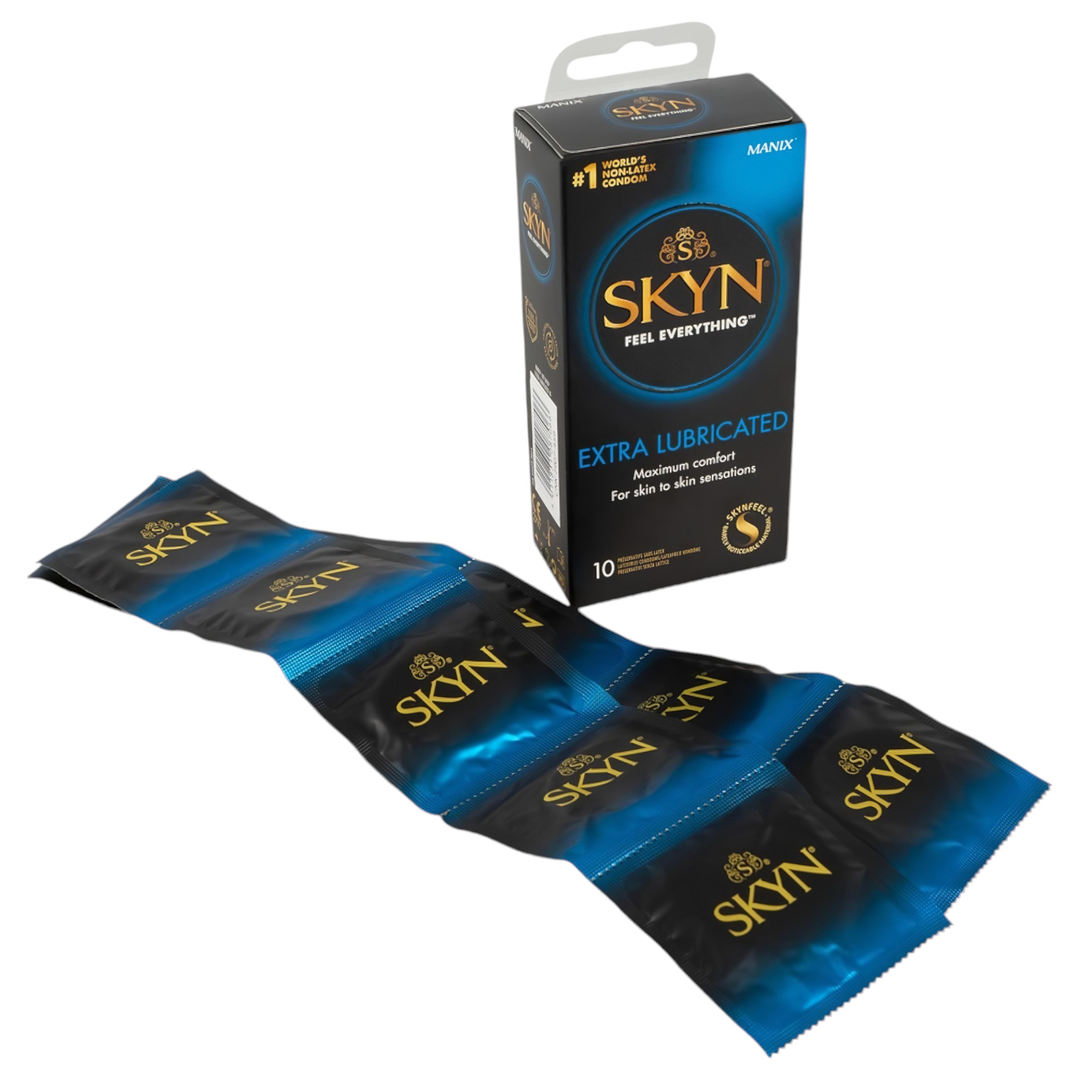 Manix Skyn – ultra vékony, latexmentes óvszer (10db)