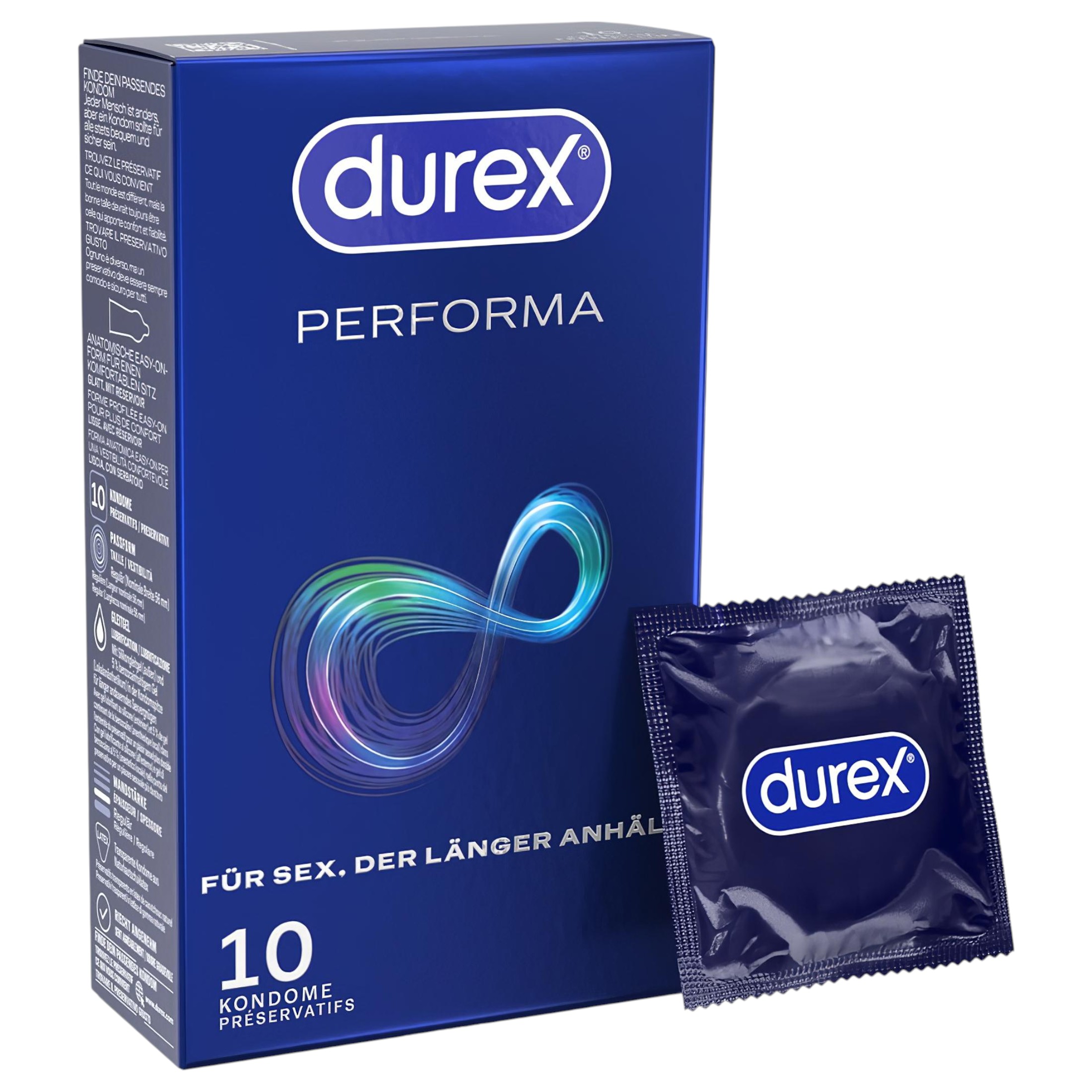 Durex Performa – késleltető óvszer (10db)