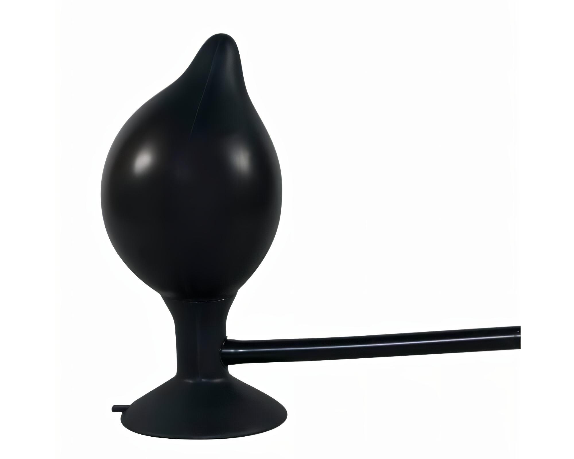 You2Toys True Black – pumpálható análtágító (fekete)
