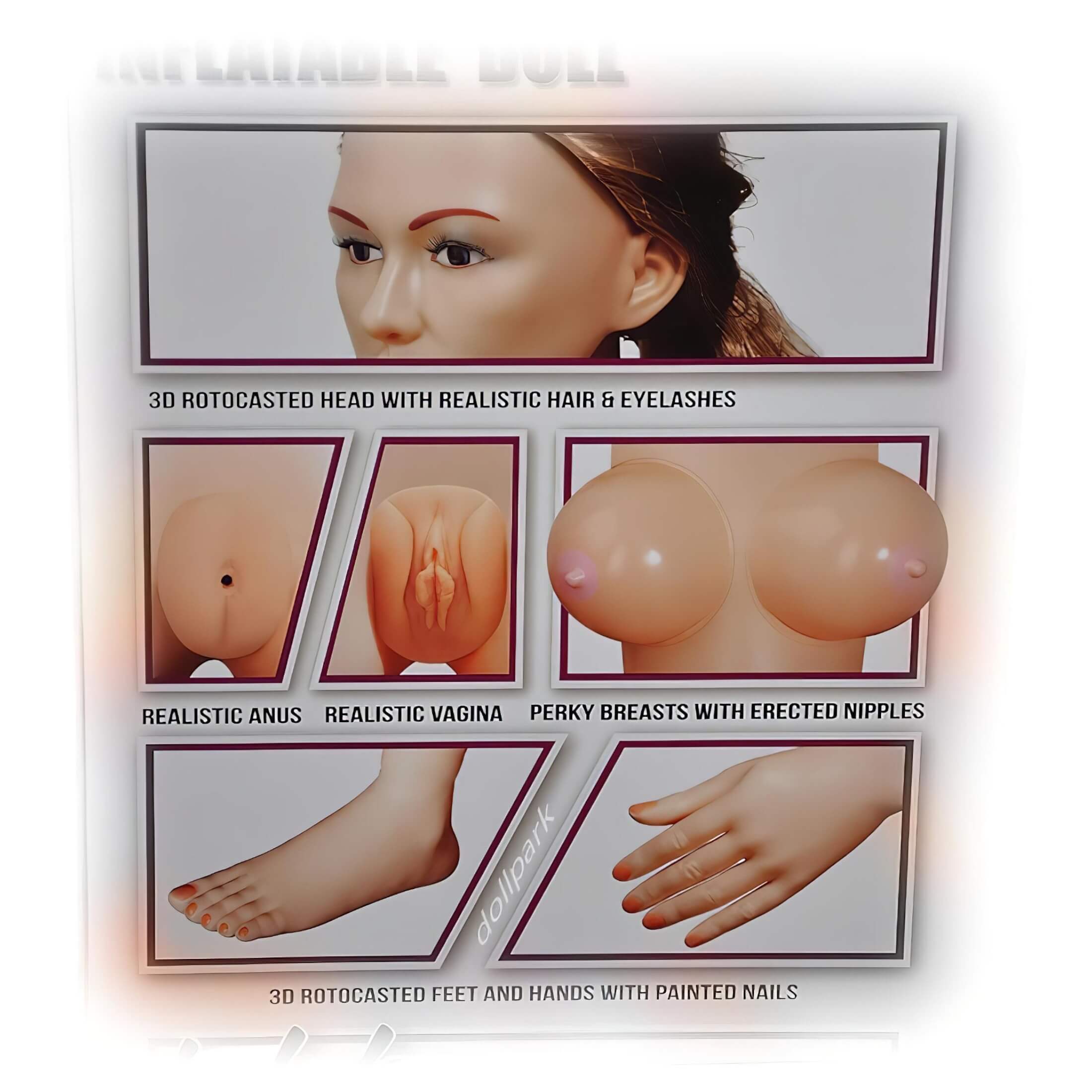 Antonya Vidra – guminő félig felhúzott lábbal