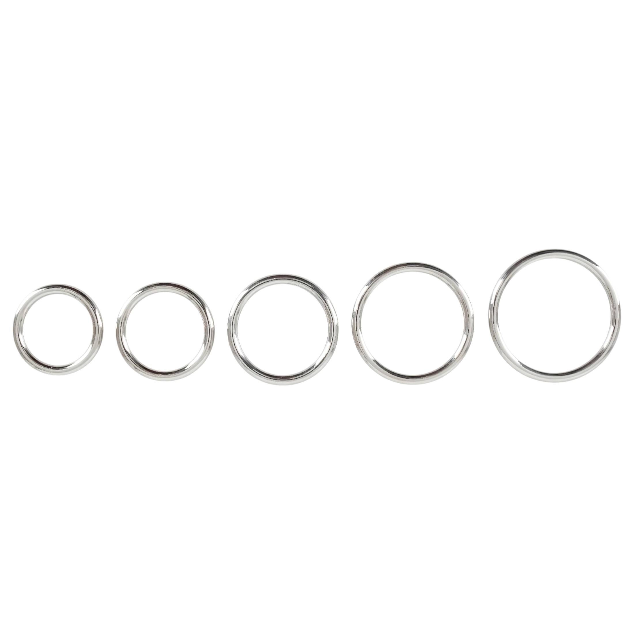 Bad Kitty – fém péniszgyűrű szett (5 részes)