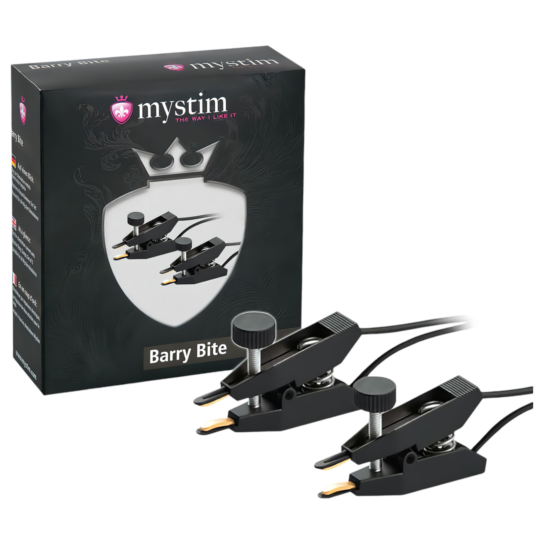 mystim Barry Bite – elektro csipesz (2db)