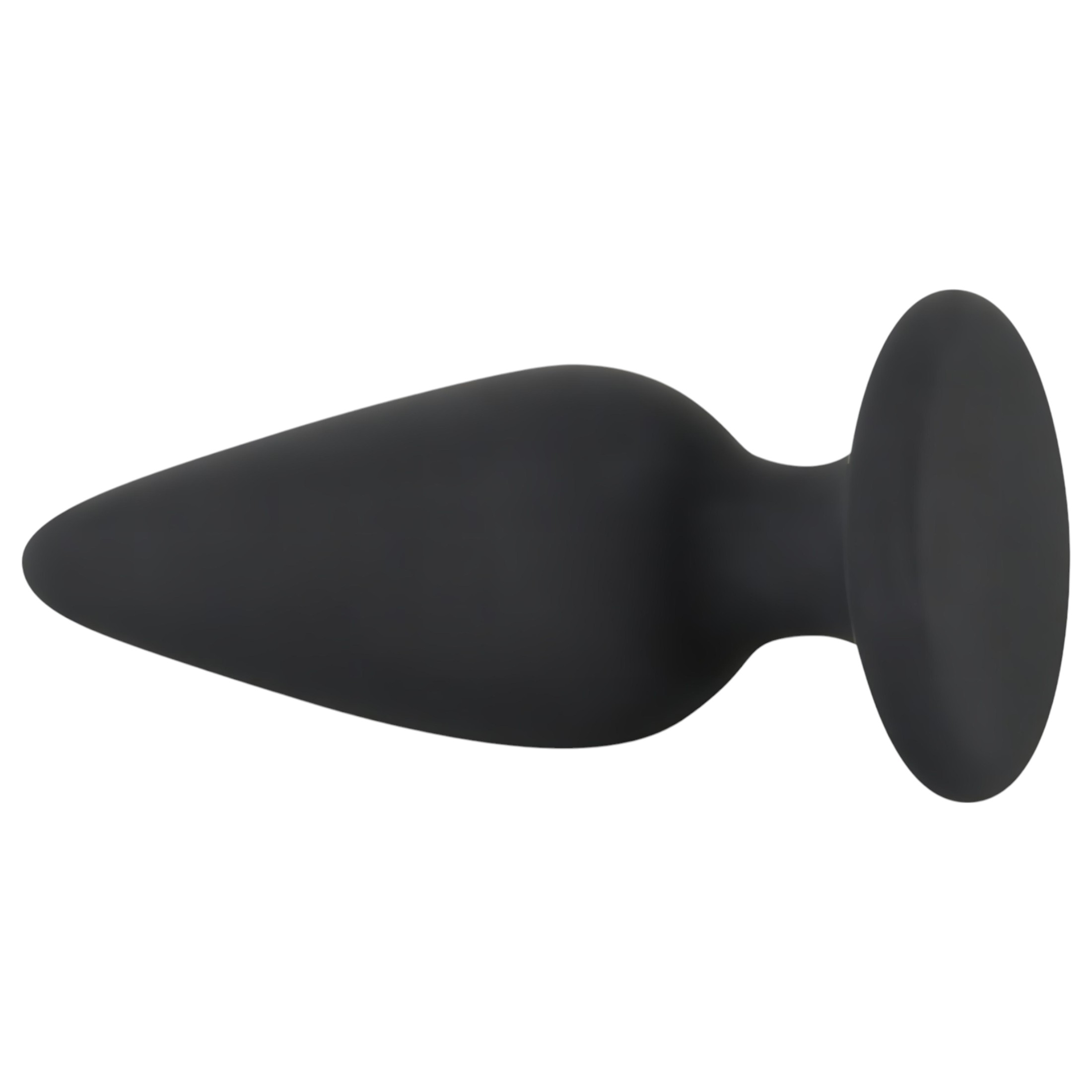 Black Velvets Heavy – 75g-os anál plug (fekete)