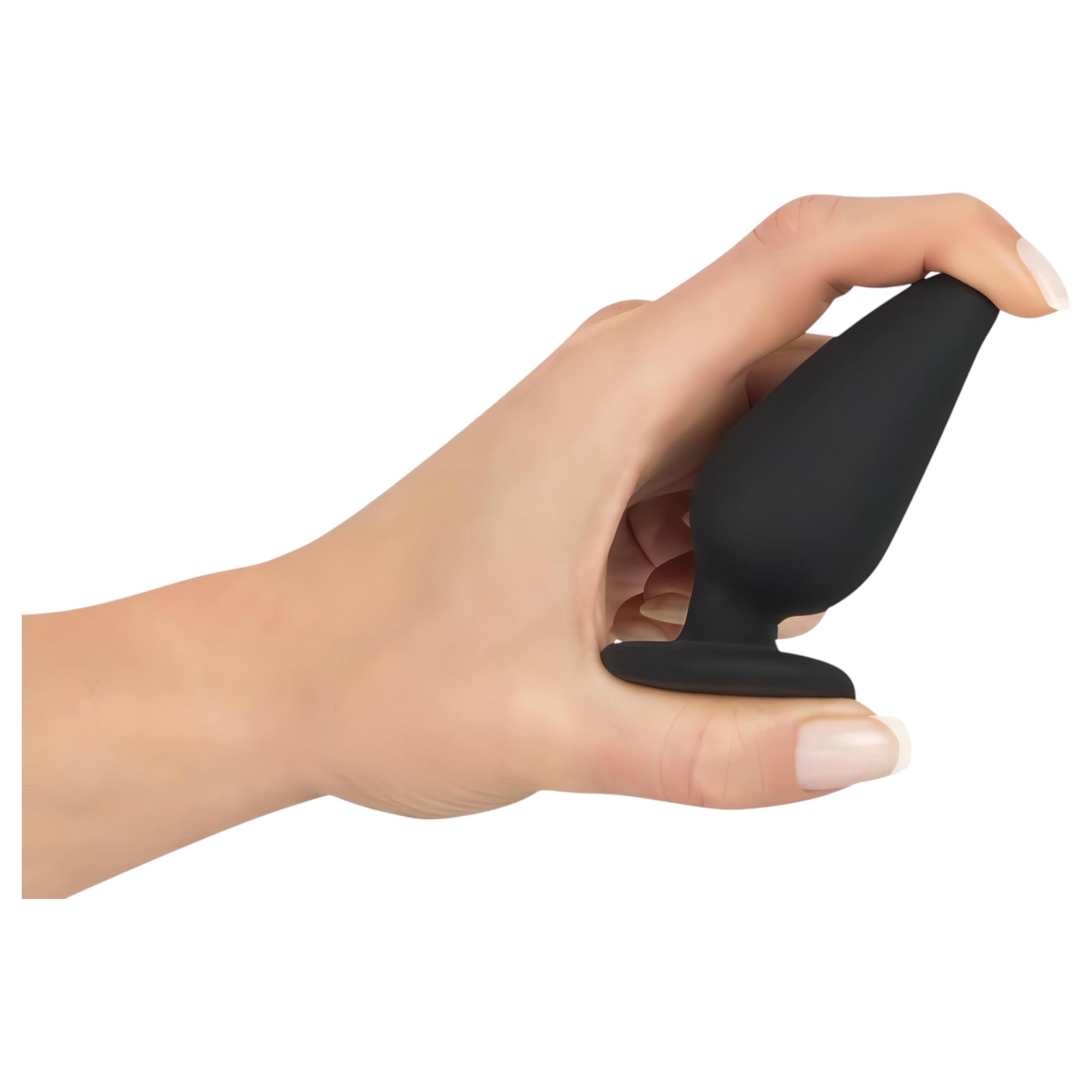 Black Velvets Heavy – 75g-os anál plug (fekete)