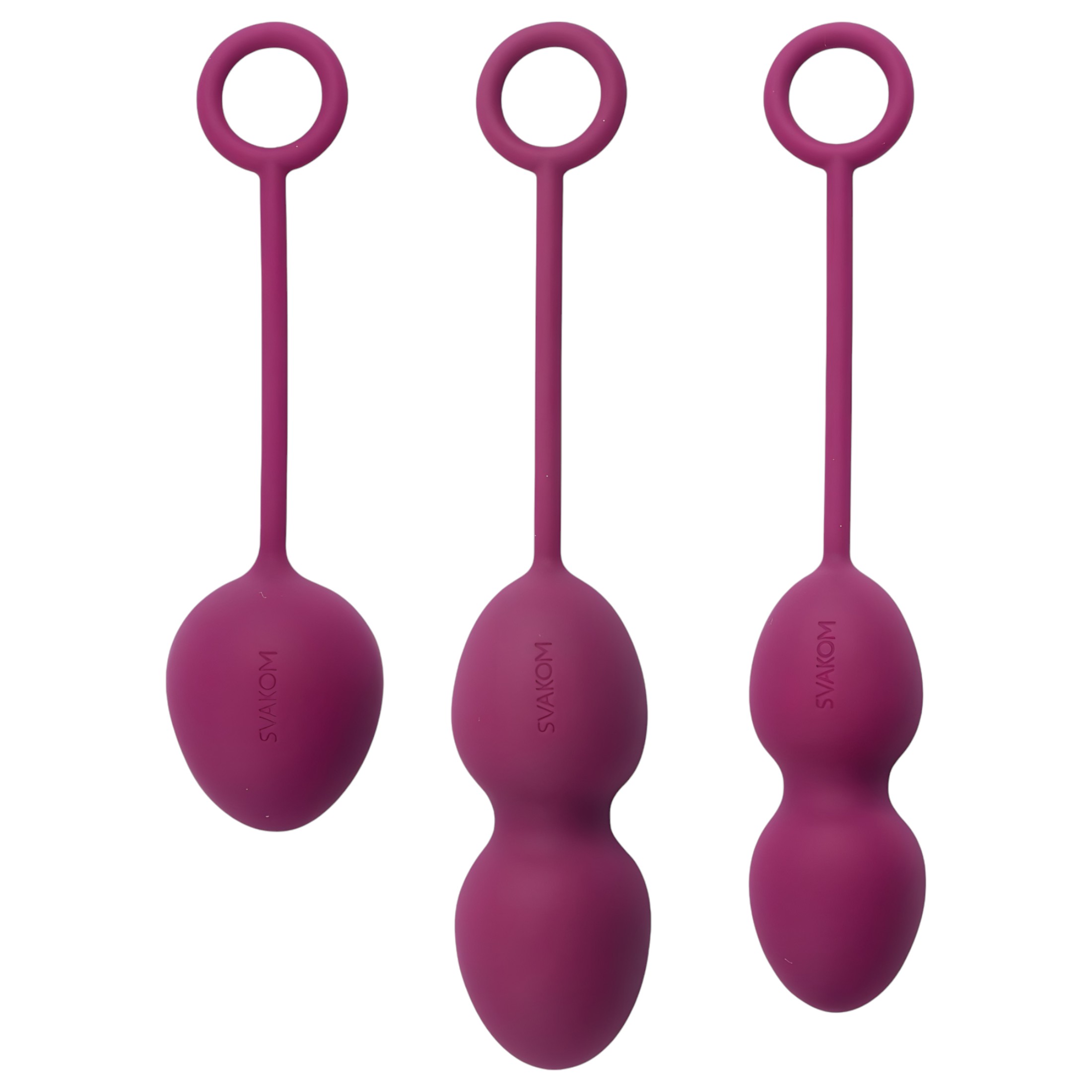 Svakom Nova – 3 részes gésagolyó szett (viola)